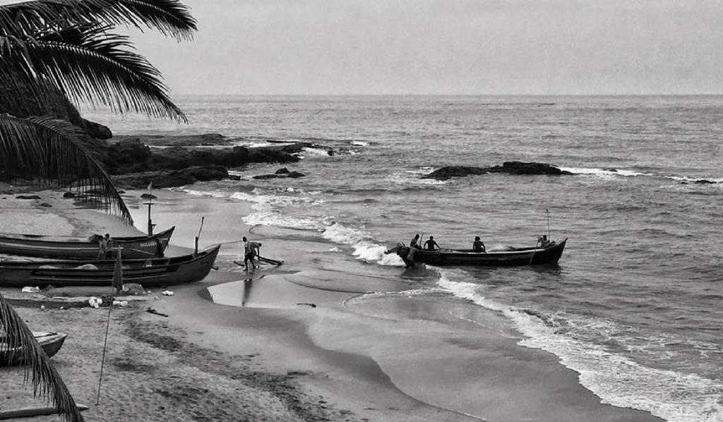 The Yuppi Hippi Hideout Hotel Anjuna Bagian luar foto